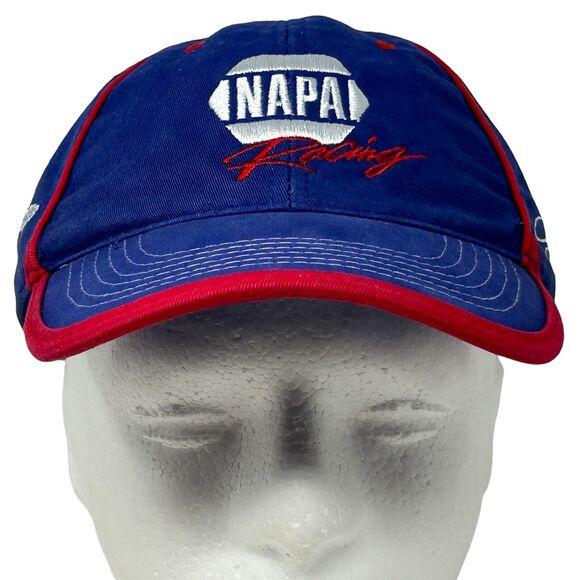 NASCAR NHRA NAPA Racing Hat Cap Blue Motorsports Chase Elliott Ron Capps 6 Panel - Picture 2 of 8